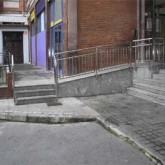 Direct Access Ramps (DAR) with on-site masonry work.