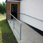 Direct Access Ramps (DAR) with on-site masonry work.