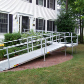 Portable Ramps wihout on-site masonry work