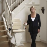 Curved Stairlift Handicare Freelift-Freecurve