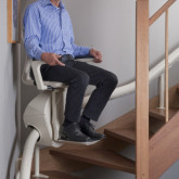 Curved Stairlift Handicare Freelift-Freecurve