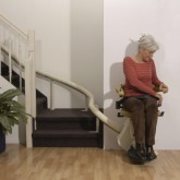 Curved Stairlift Handicare Freelift-Freecurve