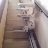 Silla Salvaescaleras Recta Handicare Málaga